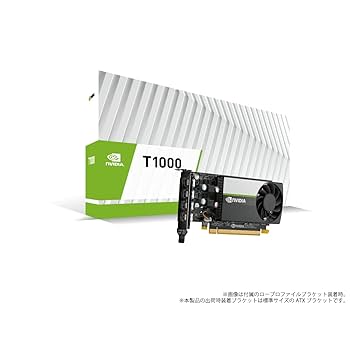 グラフィックボード・グラボ・ビデオカード NVIDIA T1000 楽天市場】【3年保証、日本正規代理店品】ELSA NVIDIA T1000 8GB
